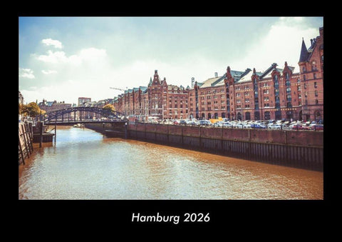 Hamburg 2026 Fotokalender DIN A3