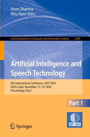 Artificial Intelligence and Speech Technology