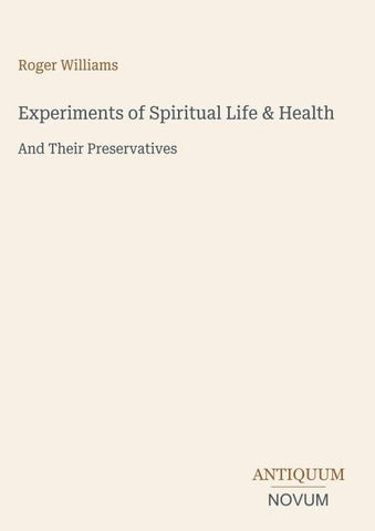 Experiments of Spiritual Life & Health