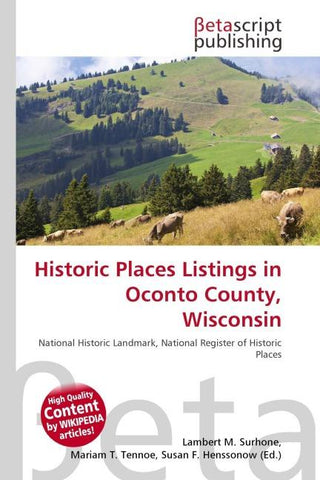 Historic Places Listings in Oconto County, Wisconsin