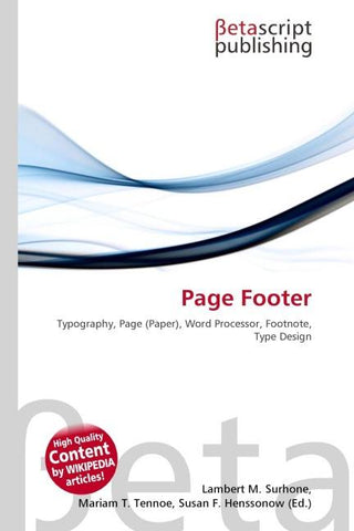 Page Footer