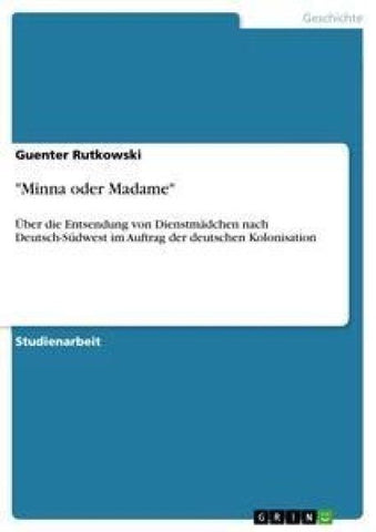 "Minna oder Madame"