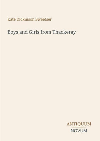 Boys and Girls from Thackeray