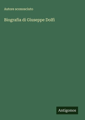 Biografia di Giuseppe Dolfi