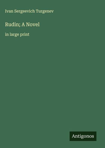 Rudin; A Novel