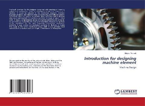 Introduction for designing machine element
