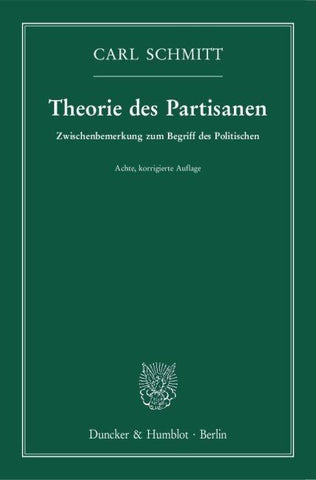 Theorie des Partisanen.