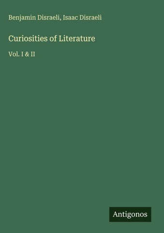 Curiosities of Literature