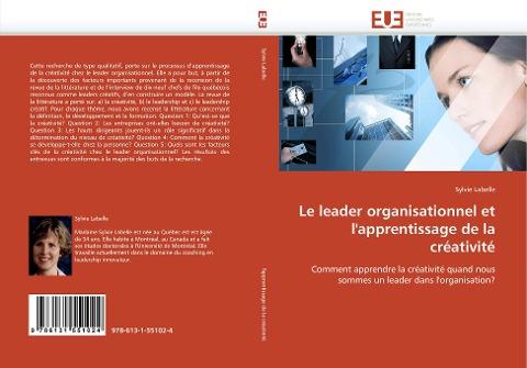 Le leader organisationnel et l''apprentissage de la créativité