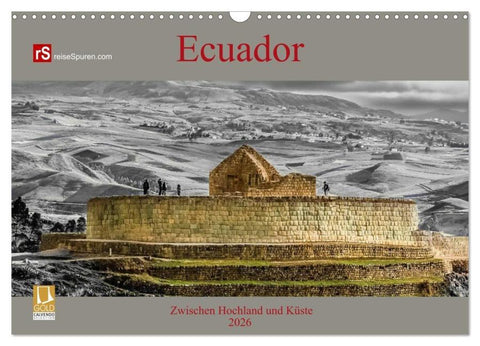 Ecuador 2026 Zwischen Hochland und Küste (Wandkalender 2026 DIN A3 quer), CALVENDO Monatskalender