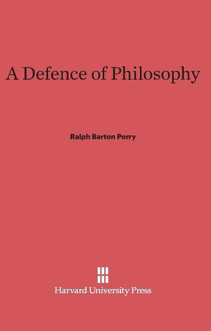 A Defence of Philosophy