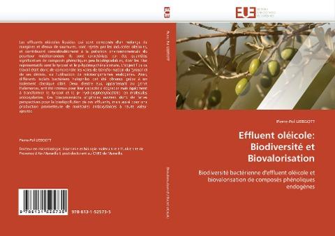 Effluent oléicole: Biodiversité et Biovalorisation