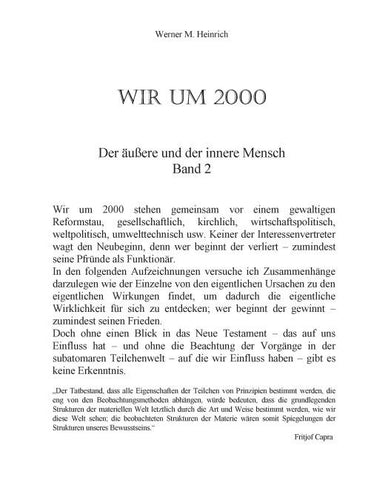 Wir um 2000 - Band 2