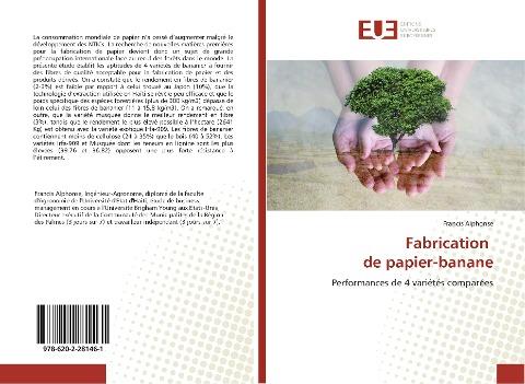 Fabrication de papier-banane