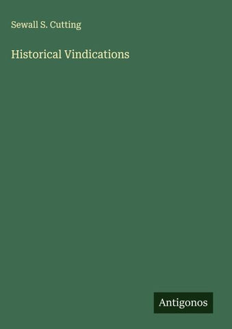 Historical Vindications