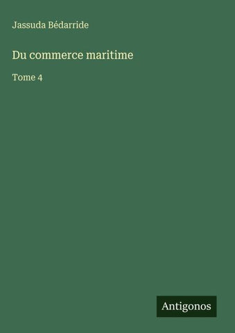 Du commerce maritime