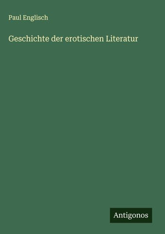 Geschichte der erotischen Literatur