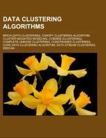 Data clustering algorithms