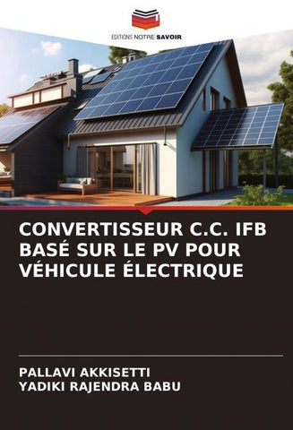 CONVERTISSEUR C.C. IFB BASÉ SUR LE PV POUR VÉHICULE ÉLECTRIQUE