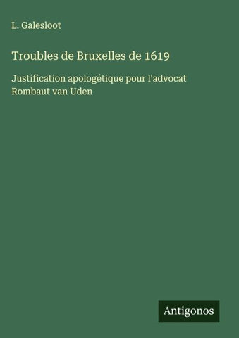 Troubles de Bruxelles de 1619