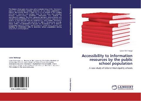 Accessibility to information resources by the public school population
