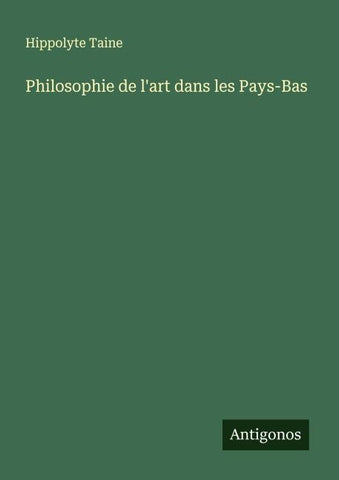 Philosophie de l'art dans les Pays-Bas