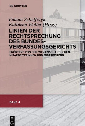 Linien der Rechtsprechung des Bundesverfassungsgerichts