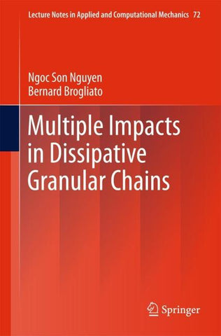 Multiple Impacts in Dissipative Granular Chains