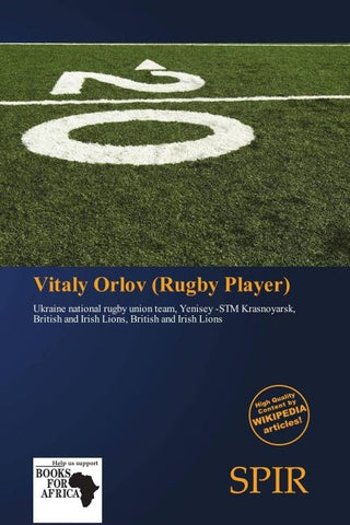 Vitaly Orlov (Rugby Player)