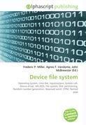 Device file system
