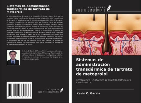 Sistemas de administración transdérmica de tartrato de metoprolol