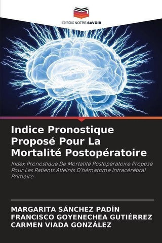 Indice Pronostique Proposé Pour La Mortalité Postopératoire