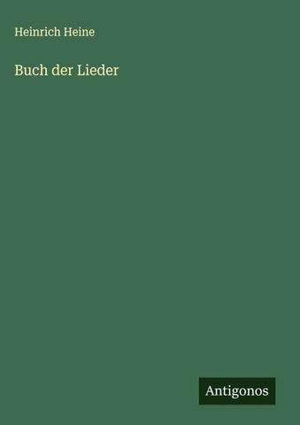 Buch der Lieder