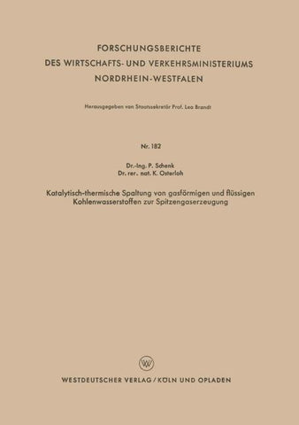Katalytisch-thermische Spaltung von gasförmigen und flüssigen Kohlenwasserstoffen zur Spitzengaserzeugung