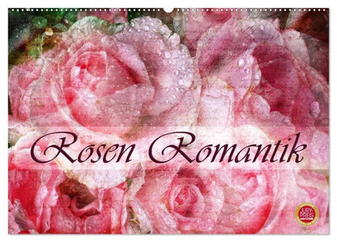 Rosen Romantik (Wandkalender 2026 DIN A2 quer), CALVENDO Monatskalender