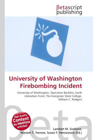 University of Washington Firebombing Incident