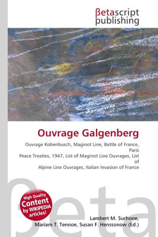 Ouvrage Galgenberg