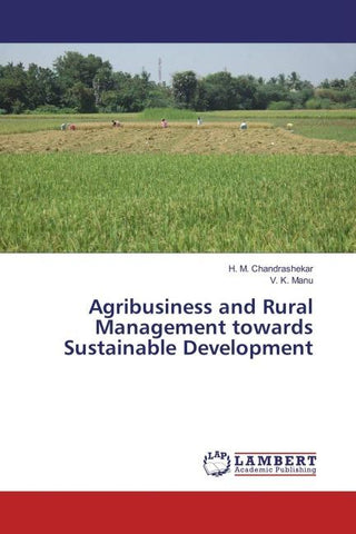 Agribusiness and Rural Management towards Sustainable Development