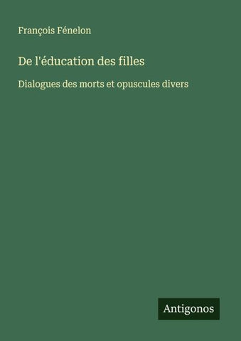 De l'éducation des filles