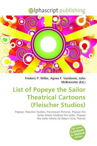 List of Popeye the Sailor Theatrical Cartoons (Fleischer Studios)