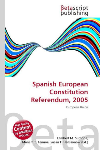 Spanish European Constitution Referendum, 2005