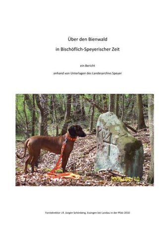 Über den Bienwald in Bischöflich-Speyerischer Zeit