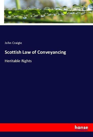 Scottish Law of Conveyancing