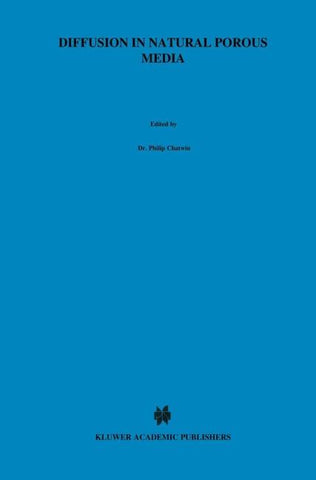 Diffusion in Natural Porous Media
