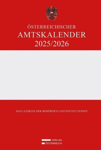 Österreichischer Amtskalender 2025/2026