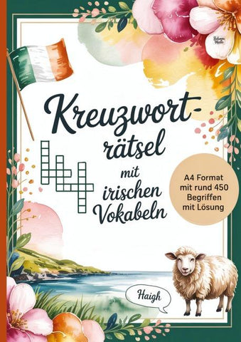 Kreuzworträtsel mit irischen Vokabeln
