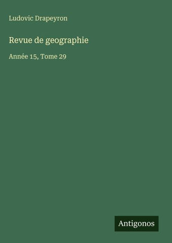 Revue de geographie