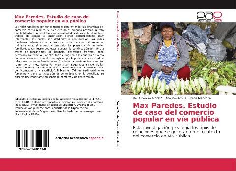Max Paredes. Estudio de caso del comercio popular en vía pública