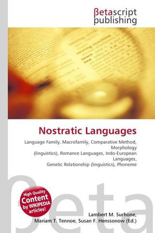 Nostratic Languages