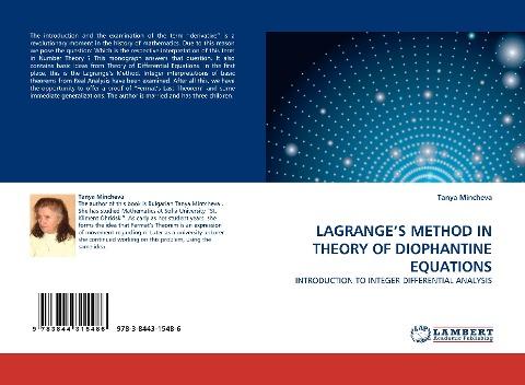 LAGRANGE''S METHOD IN THEORY OF DIOPHANTINE EQUATIONS